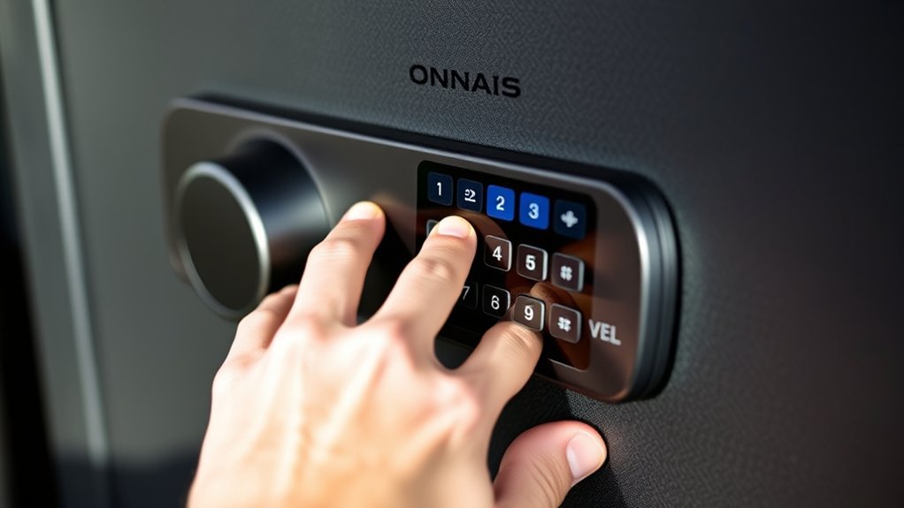 access safe reset settings