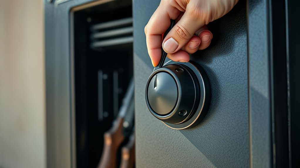 accessing lost gun safe