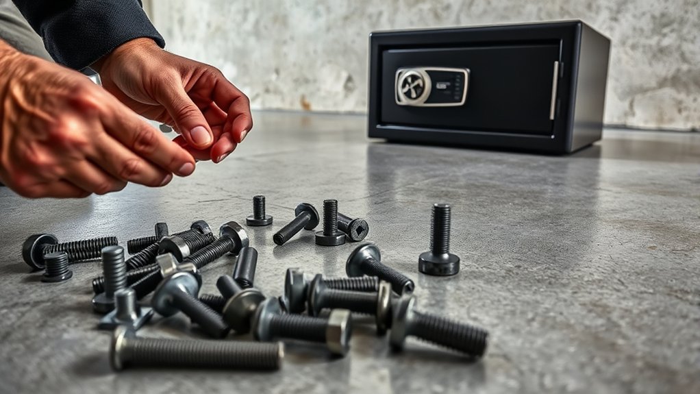 anchor safes by floor type
