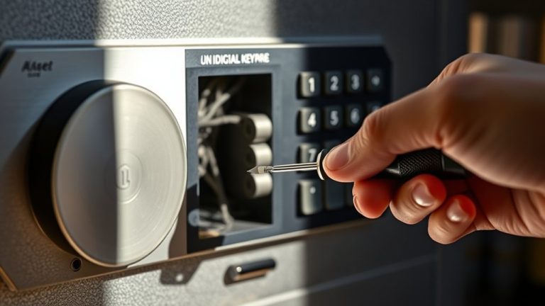 battery dead unlock safe