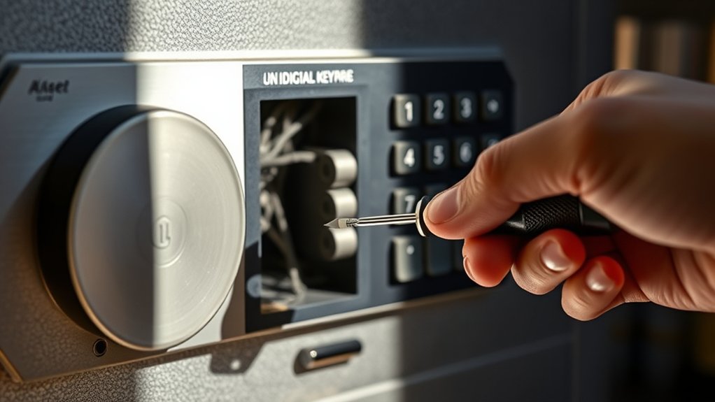 battery dead unlock safe