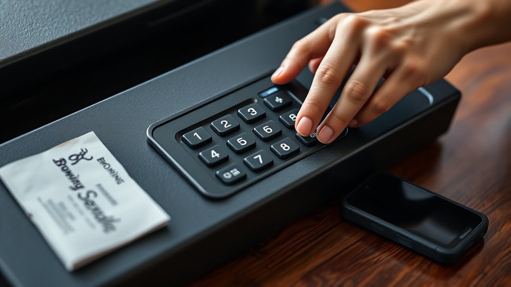 browning safe troubleshooting guide