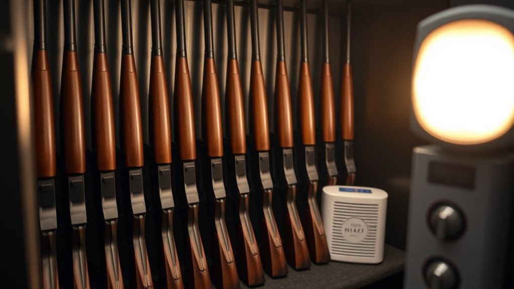 control humidity for firearms