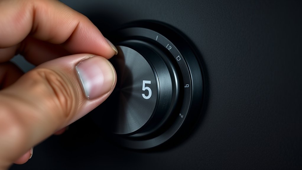 dial left past twice