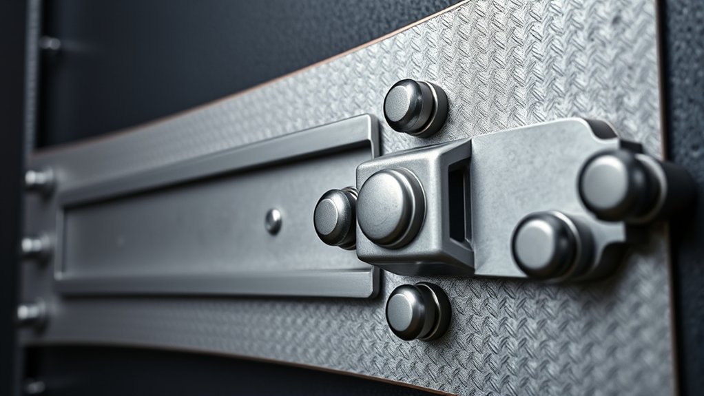 door thickness increases safe weight