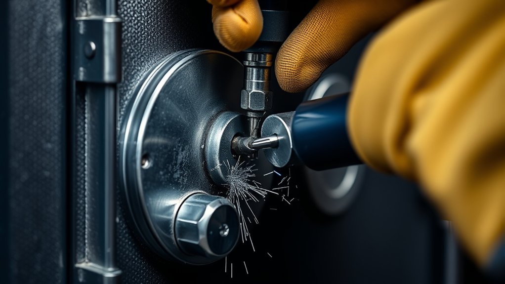 drilling and cutting access