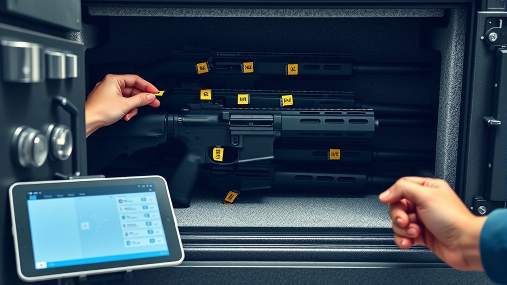 efficient gun inventory management