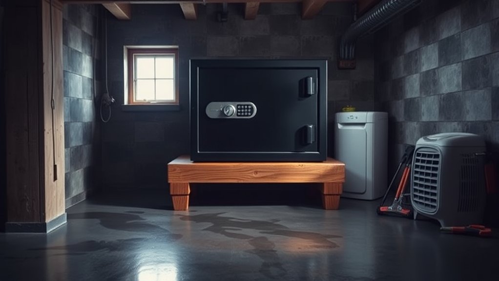 elevate gun safe properly