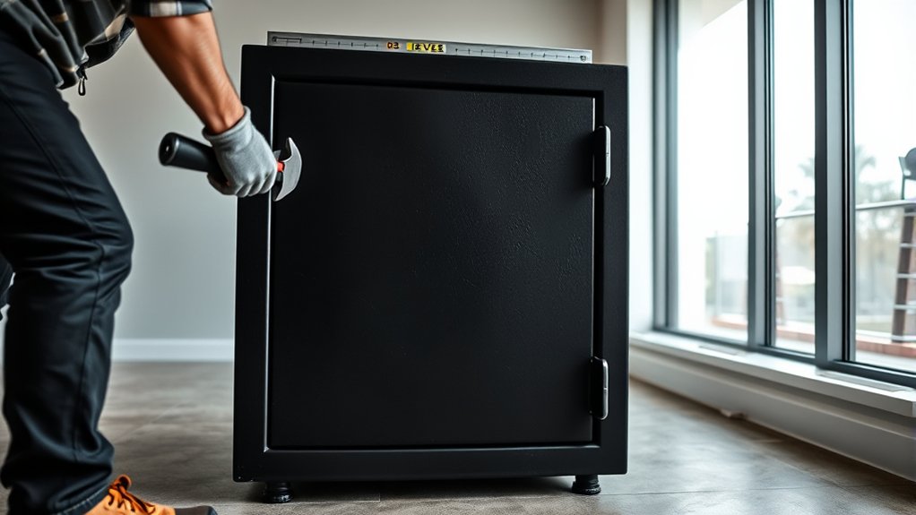 ensure safe installation stability