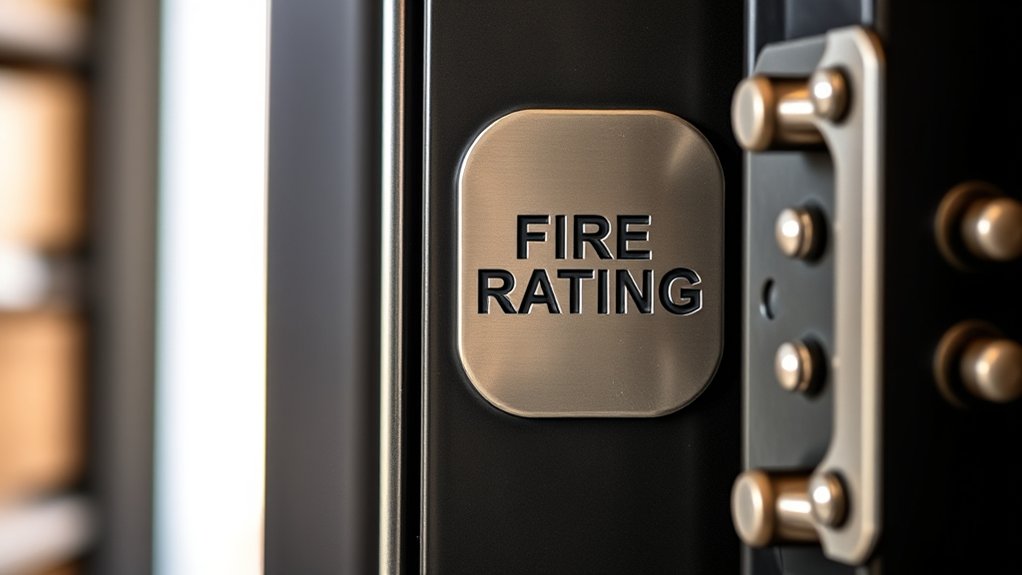 fire ratings ensure protection