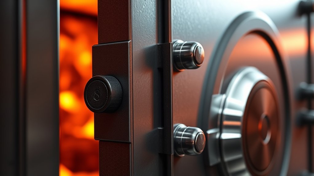 fire resistant gun safe materials