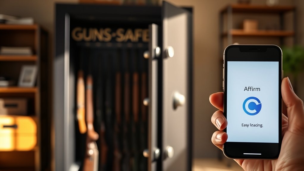 flexible financing for gun safes