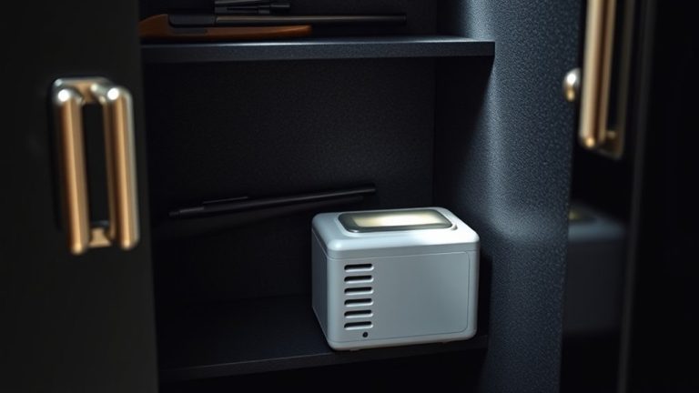 gun safe moisture control