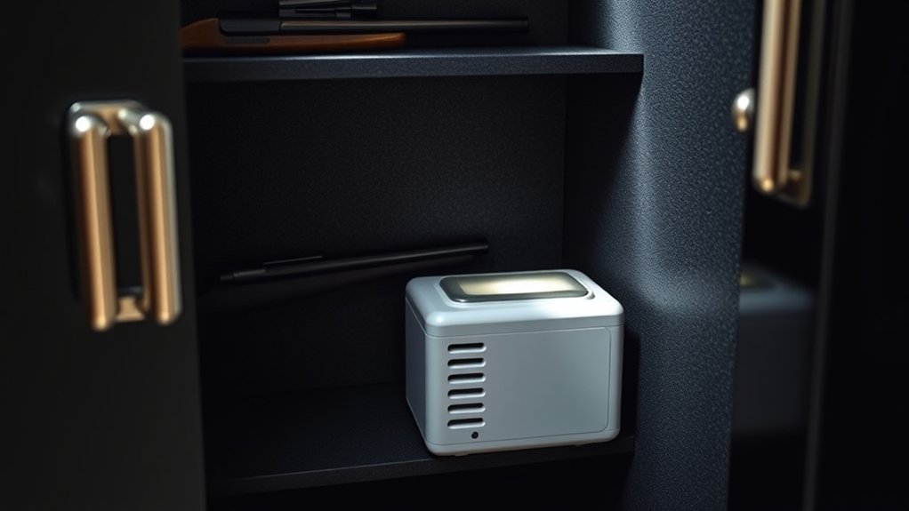 gun safe moisture control
