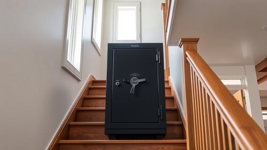 gun safe upstairs feasible