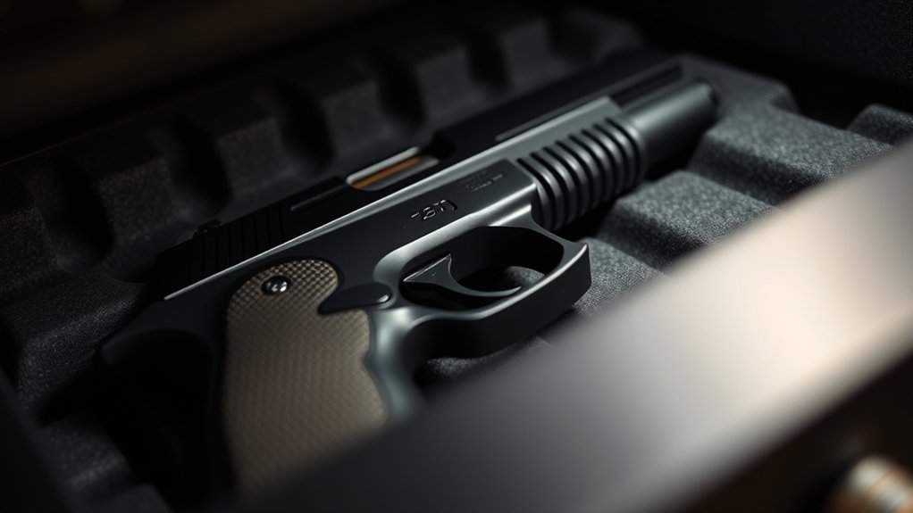 loaded guns for quick access