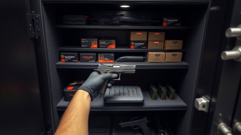 loading a gun safe