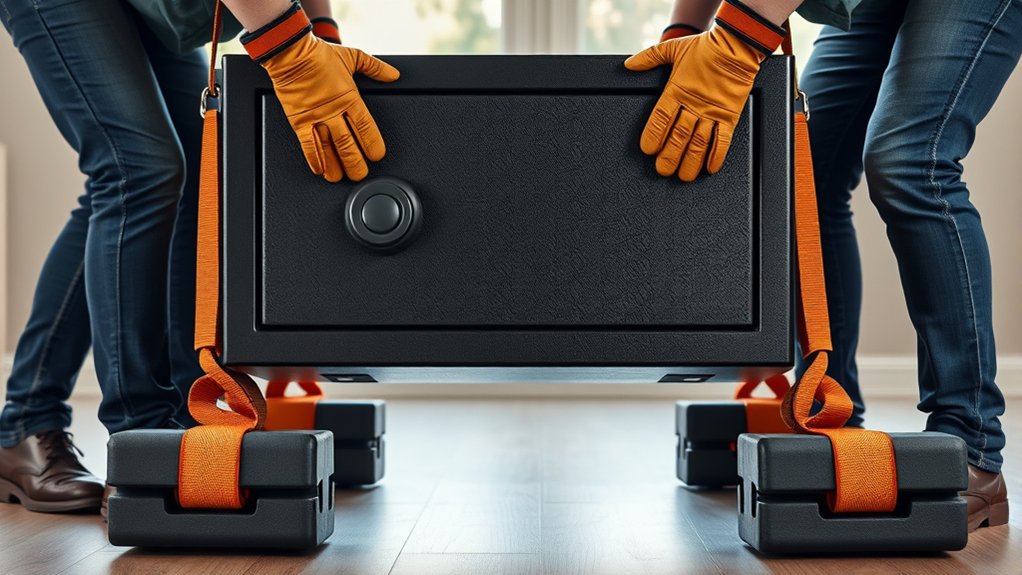 moving gun safe equipment