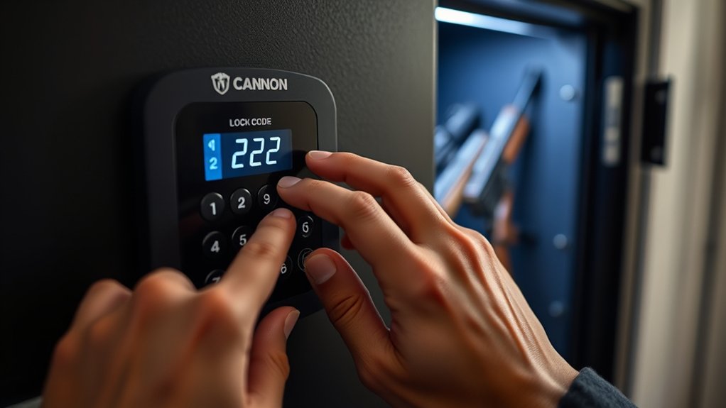 open cannon safe correctly