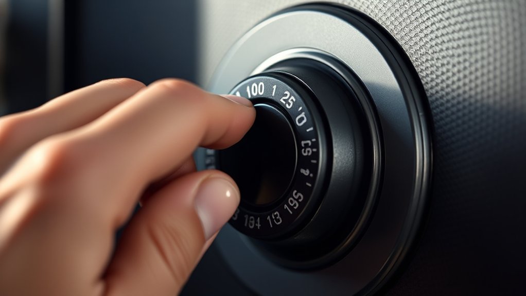 open gun safe combination