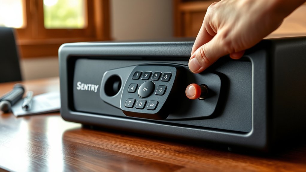 open sentry gun safe