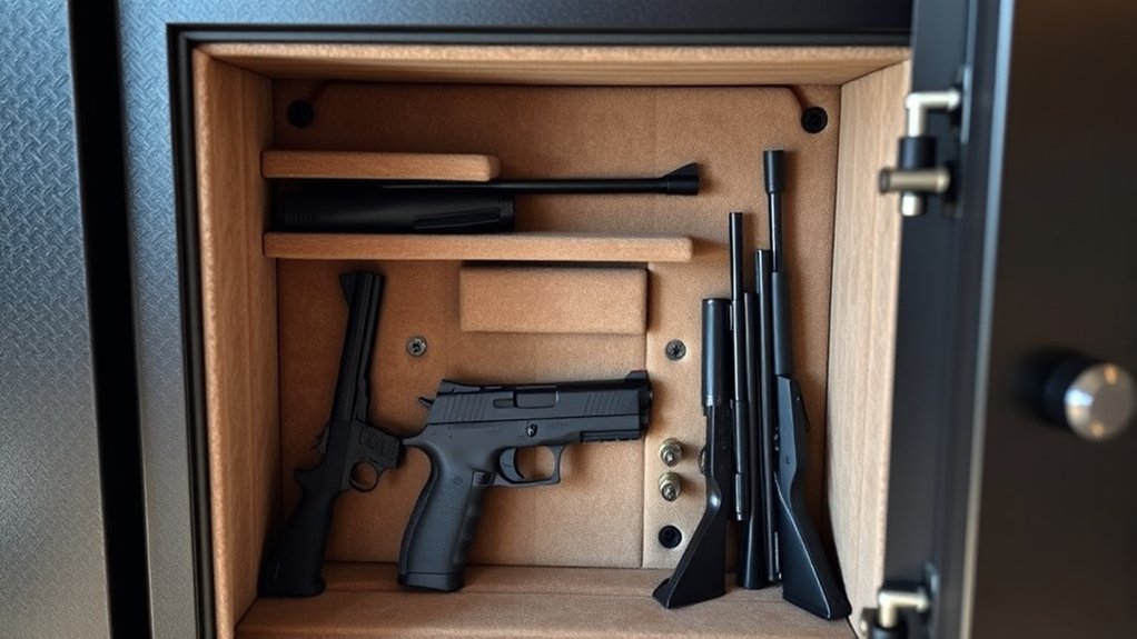 optimal firearm safe sizing