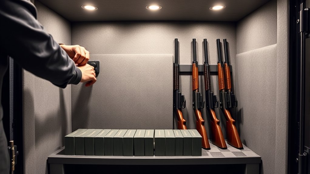 organize gun safe efficiently