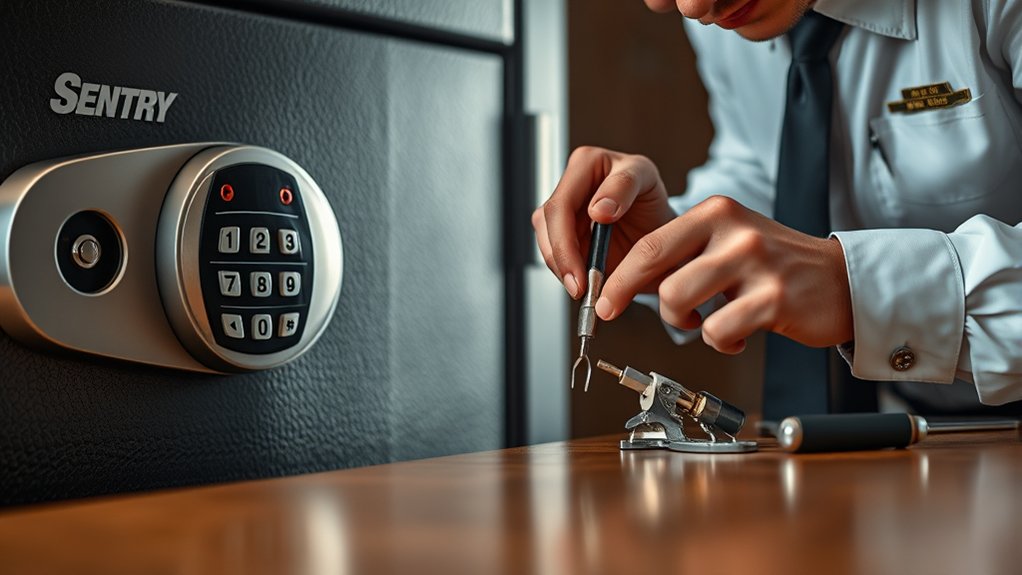 prepare for locksmith access