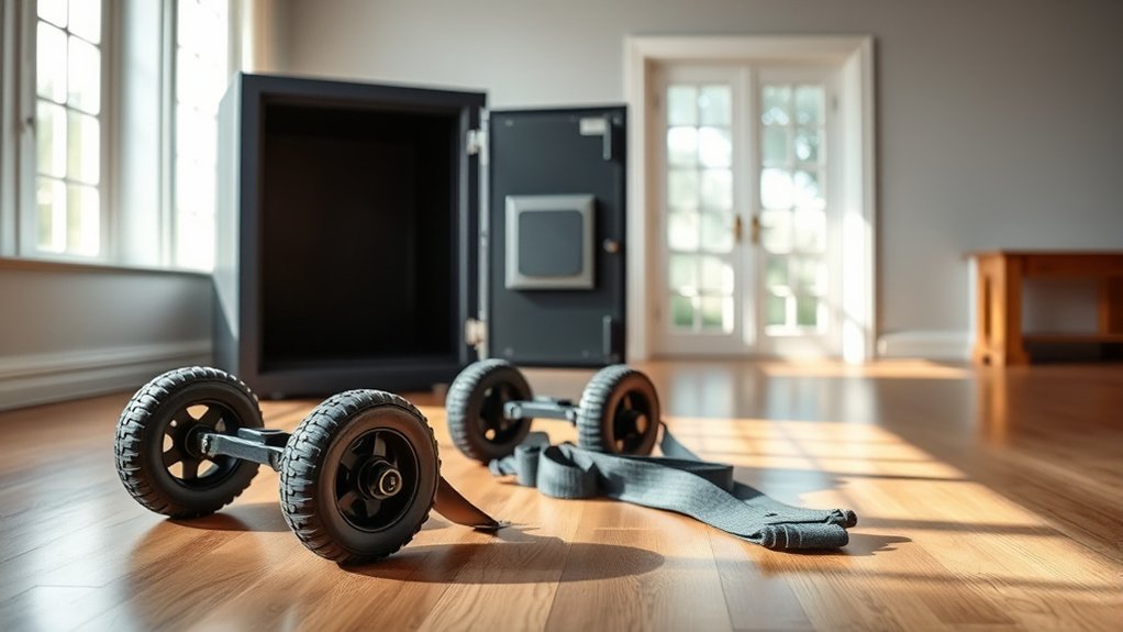 prepare safe for moving