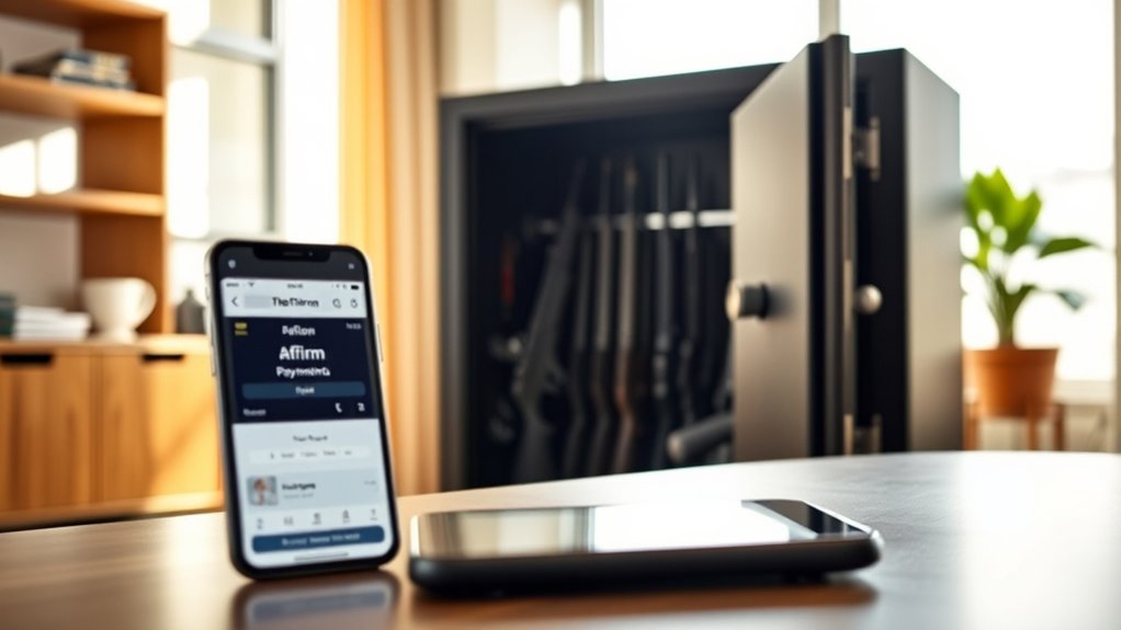 purchase gun safe financing options