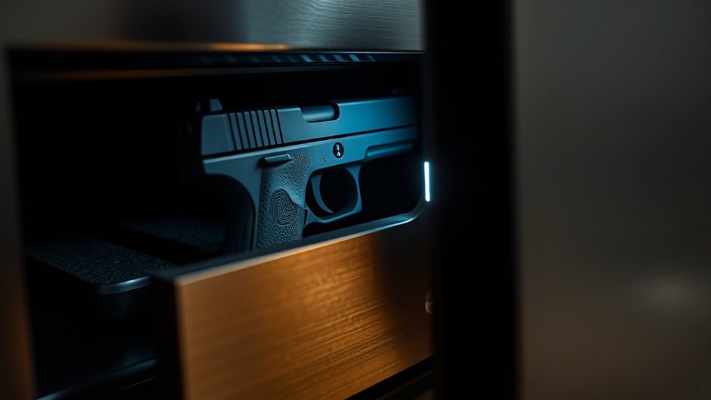 quick access firearm safety mechanisms