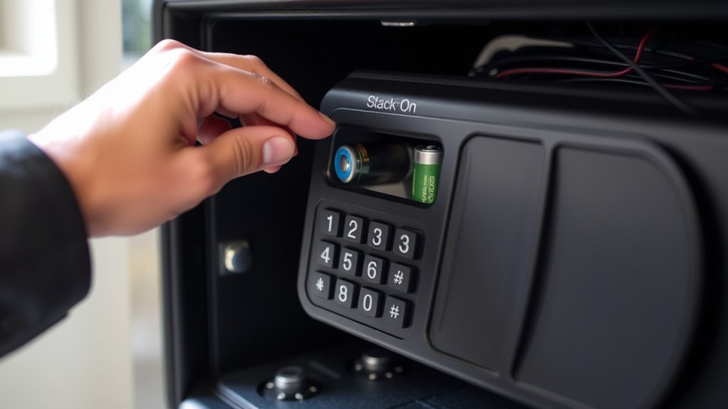 replace battery annually proactively