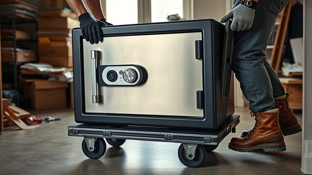 safe gun safe relocation tips