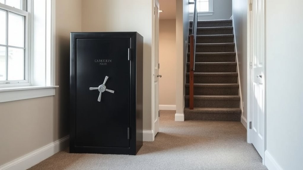 safe upstairs installation tips