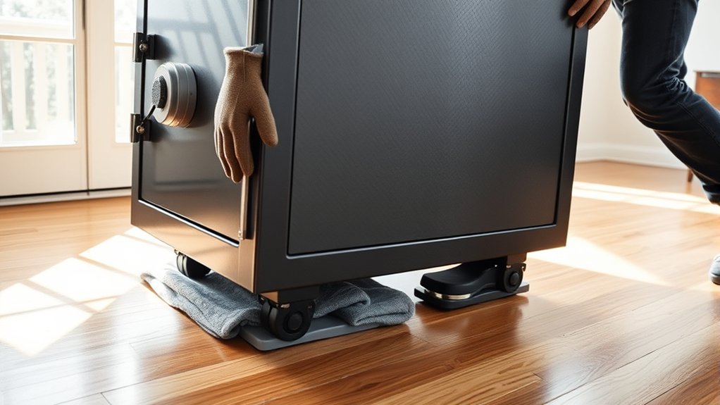 safely relocate heavy safe