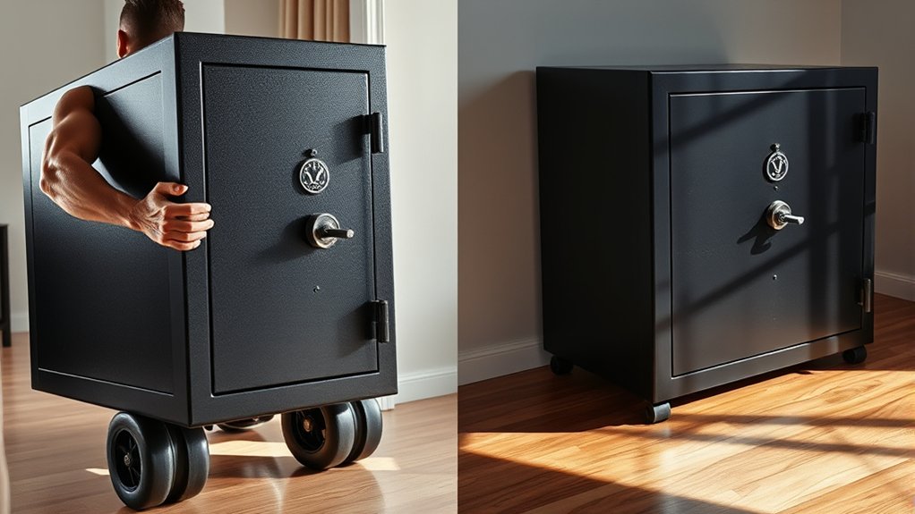 safely relocate heavy safe