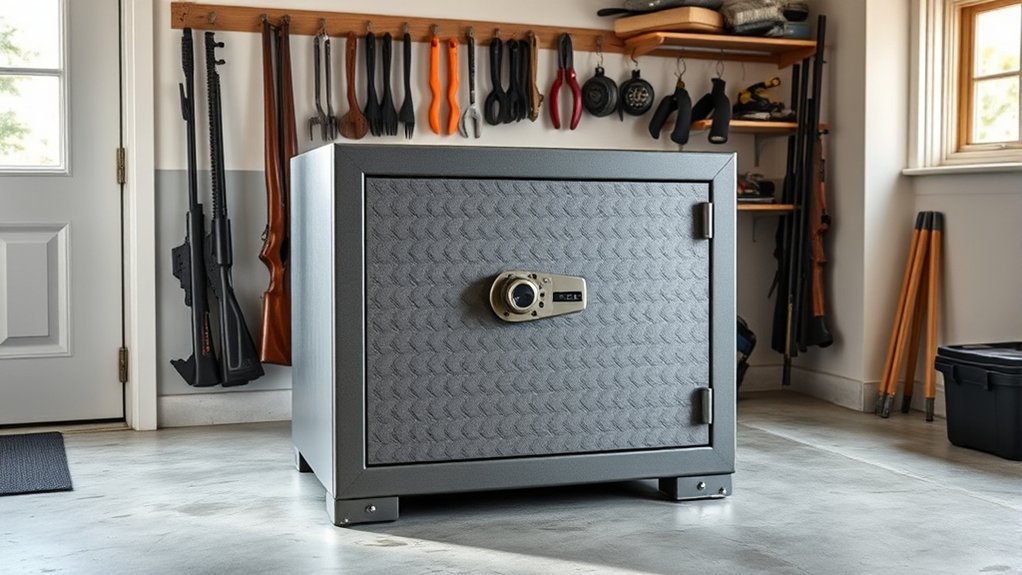 secure your garage safe