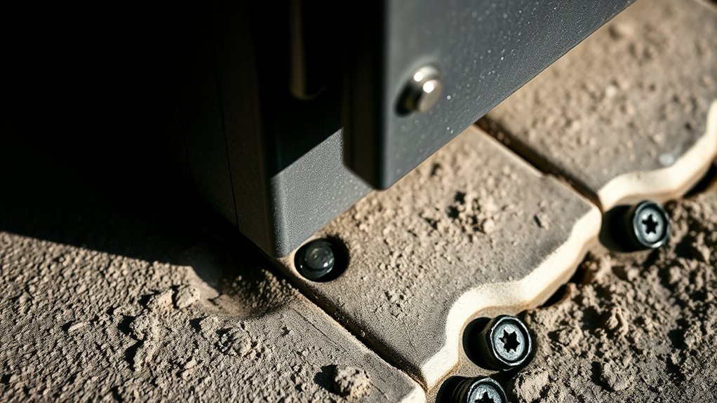 securely bolt your safe