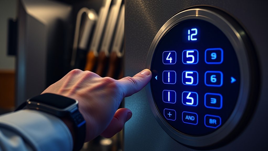 stop gun safe beeping