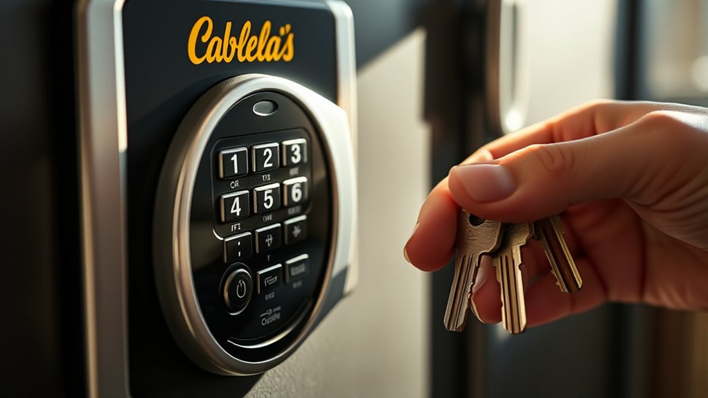 test keypad and keys