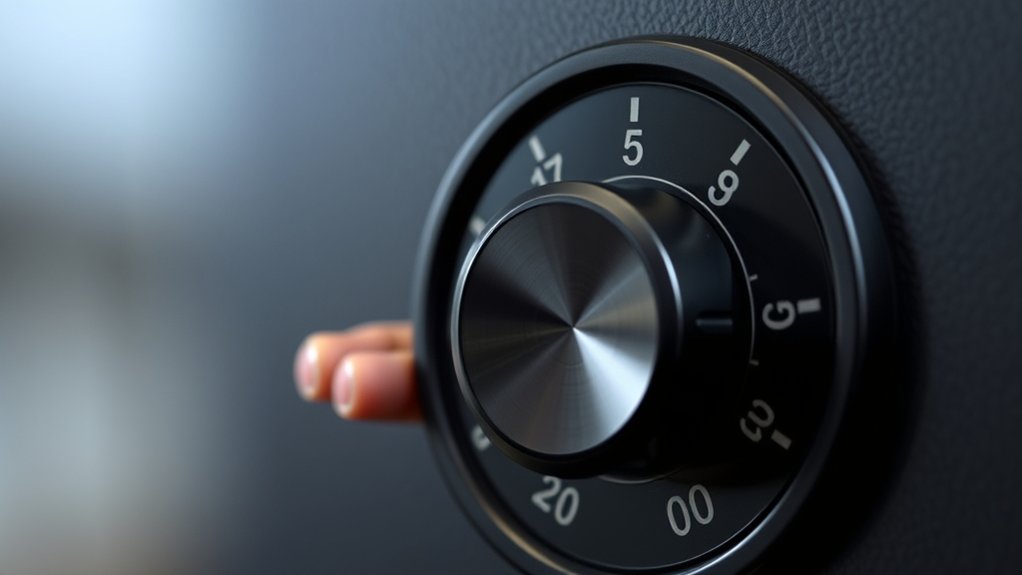 turn dial left accurately