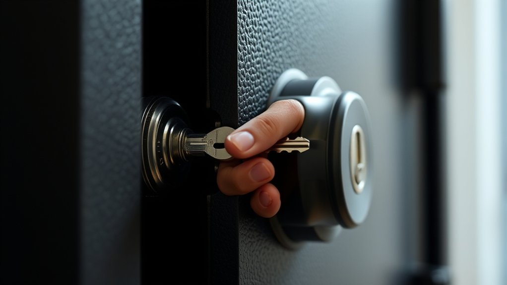unlocking a gun safe