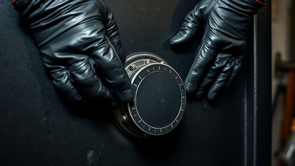 unlocking a gun safe