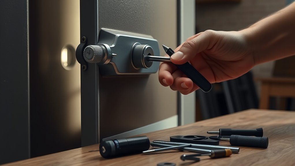 unlocking basic gun safes