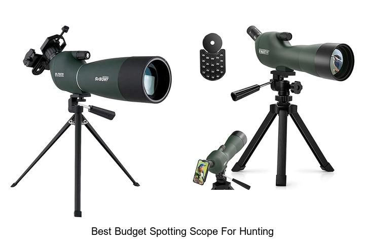 Top 12 Best Budget Spotting Scope For Hunting You Can’t Miss