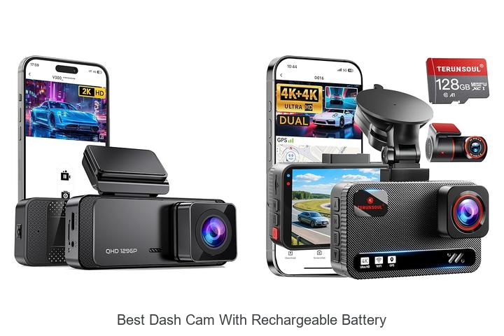 Top 15 Best Dash Cam With Rechargeable Battery You Must See