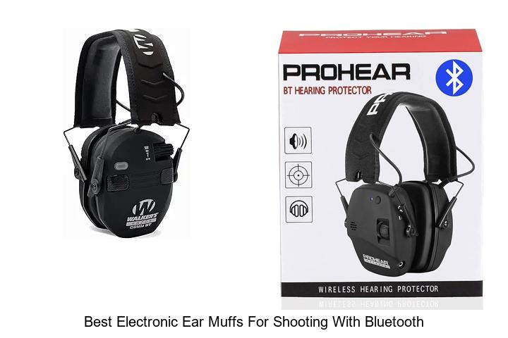 Top 12 Best Electronic Ear Muffs For Shooting With Bluetooth