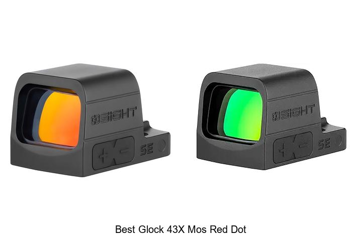 Top 15 Best Glock 43x MOS Red Dot for Precision
