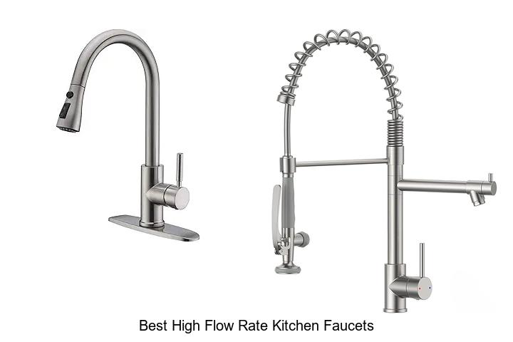 Top 15 Best High Flow Rate Kitchen Faucets for Faster Watering