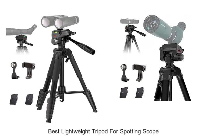 Top 12 Best Lightweight Tripod For Spotting Scope You Must See